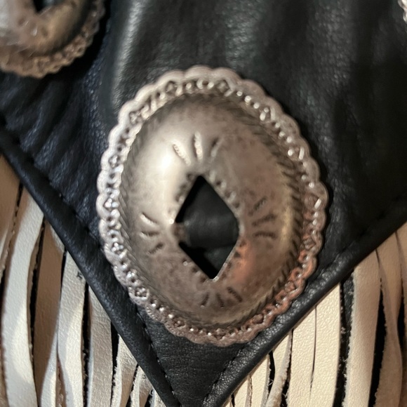 Gypsy Leather Riding Jacket Size 8 with Fringe - Picture 4 of 4